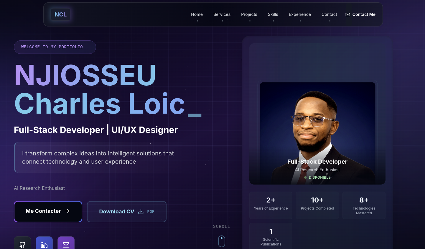 Interactive Personal Portfolio