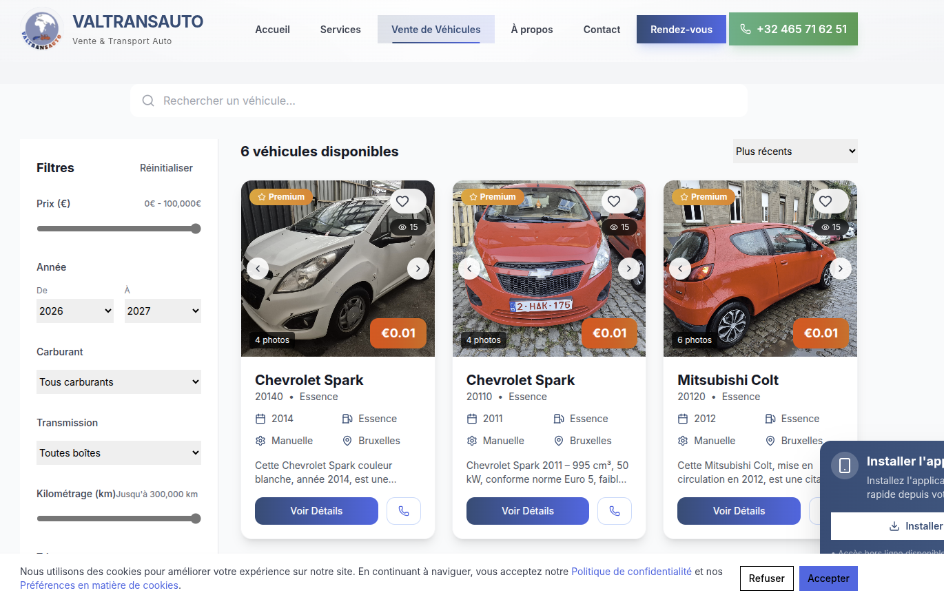 Automobile Services – Valtransauto